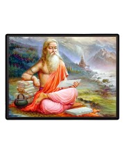 Vyasa Laminated Photo - 5x7 Inches, Divine Blessings for Home & Office and Temple Decoration