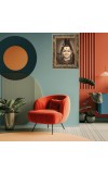 Har Har Mahadev Digital Print Photo 10.7x12.7 inches (I6049) - Vibrant Religious Wall Art for Home or Office Decor.