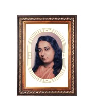Sri Paramahansa Yogananda Color Photo 10x14 Inch - Vibrant Religious Wall Art for Home or Office Decor.
