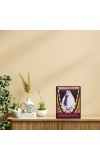 Ma Sarada Laminated Photo - 7x9 Inches, Divine Blessings for Home & Office and Temple Decoration