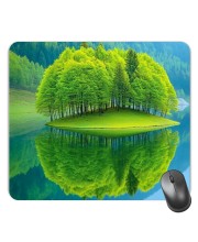 Customized Serenity of Nature Picture Sublimation Mouse Pad | 8 X 7.5 Inch | Smooth Cloth Surface | Non-Slip Rubber Base | Personalized Mousepad for Laptop & Desktop (F17180)