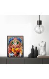 Vishwakarma Laminated Photo - 5x7 Inches, Divine Blessings for Home & Office and Temple Decoration