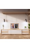 lord indra and vishnu Photo Frame - 13x17Inches - Spiritual Artwork for Home Decor, Puja Room and Office Decoration