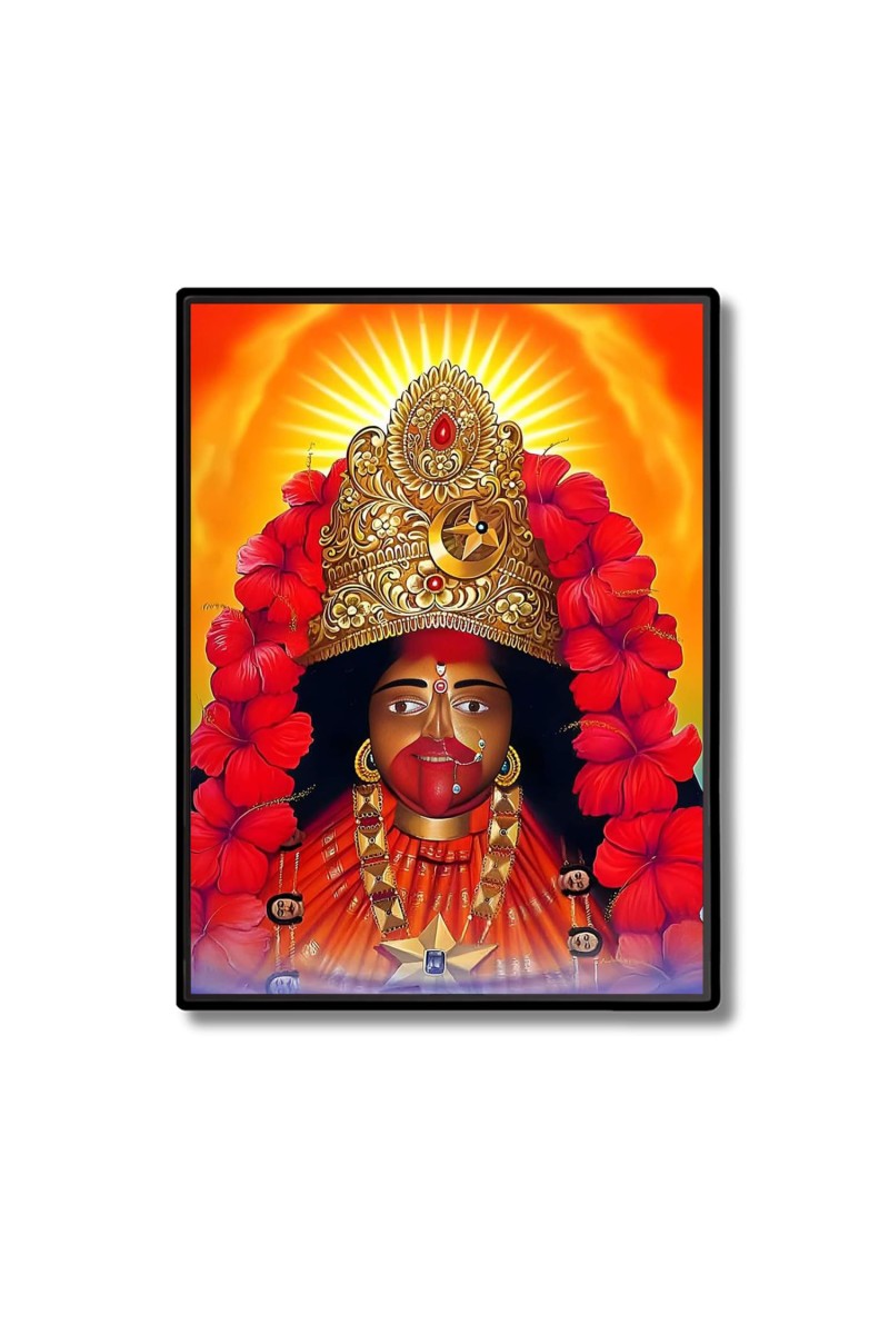 Tara Laminated Photo - 9x11 Inches, Divine Blessings for Home & Office and Temple Decoration