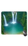 Customized Beautiful River View Picture Sublimation Mouse Pad | 8 X 7.5 Inch | Smooth Cloth Surface | Non-Slip Rubber Base | Personalized Mousepad for Laptop & Desktop (F17364)