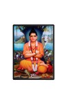 Dattatreya Laminated Photo - 5x7 Inches, Divine Blessings for Home & Office and Temple Decoration
