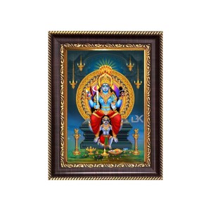 Maa Bhadrakaali Digital Print Photo 6.7x8.7 inches - Vibrant Religious Wall Art for Home or Office Decor.