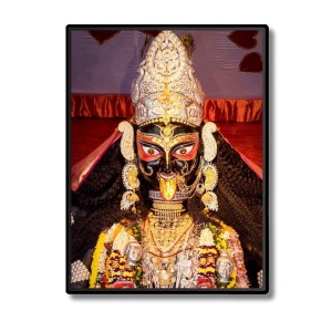 Boro Maa Laminated Photo - 5x7 Inches, Divine Blessings for Home & Office and Temple Decoration Boro Maa Laminated Photo - 5x7 Inches, Divine Blessings for Home & Office and Temple Decoration