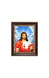 Lord Jesus Christ Digital Print Photo 6.7x8.7 inches - Vibrant Religious Wall Art for Home, Office and Temple Decor.