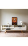 Ganesh Laminated Photo - 5x7 Inches, Divine Blessings for Home & Office and Temple Decoration