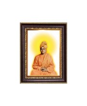 Sri Swami Vivekananda Digital Print Photo 6.7x8.7 inches - Vibrant Religious Wall Art for Home, Office and Temple Decor.