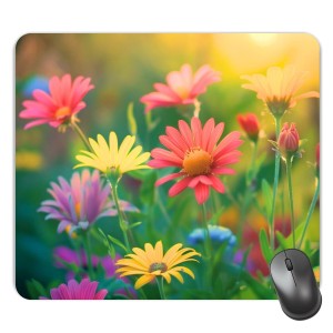 Customized Beautiful Flowers Picture Sublimation Mouse Pad | 8 X 7.5 Inch | Smooth Cloth Surface | Non-Slip Rubber Base | Personalized Mousepad for Laptop & Desktop (F17083) Customized Beautiful Flowers Picture Sublimation Mouse Pad | 8 X 7.5 Inch | Smooth Cloth Surface | Non-Slip Rubber Base | Personalized Mousepad for Laptop & Desktop (F17083)