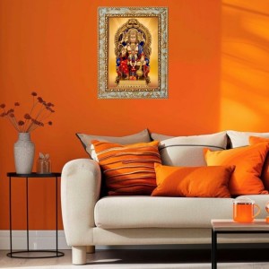 Lord Hanuman Ji Digital Print Photo 10.7x12.7 inches (I6083) - Vibrant Religious Wall Art for Home or Office Decor.