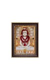 Sri Mahavir Digital Print Photo 6.7x8.7 inches - Vibrant Religious Wall Art for Home or Office Decor.