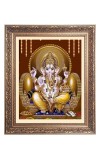 Lord ganshji Big Photo Frame - 16x20 Inches for Home & Office Decoration
