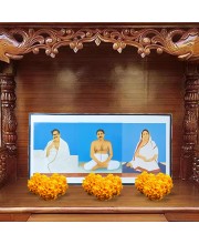 Hitech Anukul Ch. Thakur Religious Frame Laminated Photo with Back Support Mount