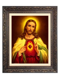 jesus christ Big Photo Frame - 16x20 Inches for Home & Office Decoration