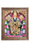 Lord tirupati Balaji Big Photo Frame - 22x26 Inches for Home & Office Decoration