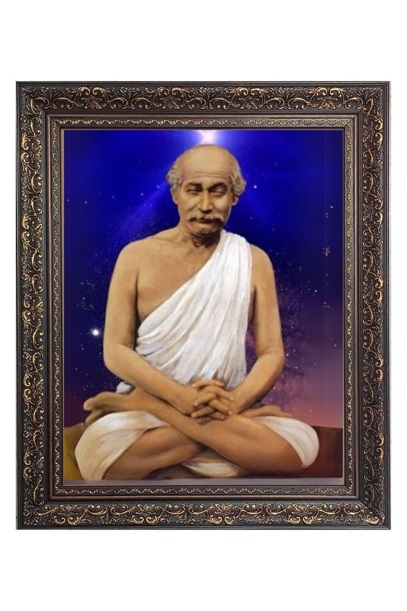 Lahiri Mahashaya Yoga Master Big Photo Frame - 20x24 Inches for Home & Office Decoration
