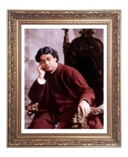 Swami Vibekananda Big Photo Frame - 20x24 Inches for Home & Office Decoration