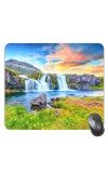 Customized Serenity of Nature Picture Sublimation Mouse Pad | 8 X 7.5 Inch | Smooth Cloth Surface | Non-Slip Rubber Base | Personalized Mousepad for Laptop & Desktop (F17111)