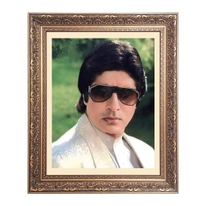 Sri Amitabh Bachchan Big Photo Frame - 22x26 Inches for Home & Office Decoration Sri Amitabh Bachchan Big Photo Frame - 22x26 Inches for Home & Office Decoration