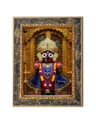 Lord jagannath Digital Print Photo 6.7x8.7 inches - Vibrant Religious Wall Art for Home or Office Decor.