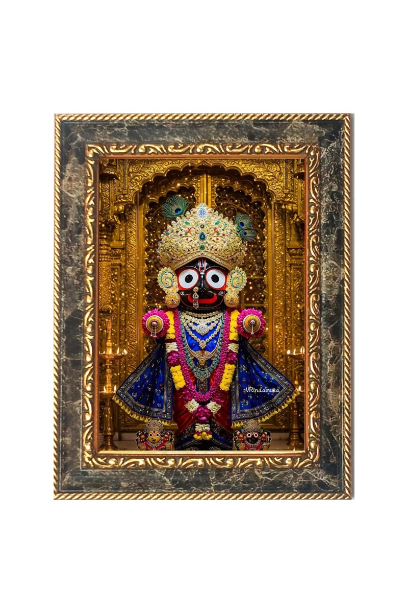 Lord jagannath Digital Print Photo 8.7x10.7 inches (I5998) - Vibrant Religious Wall Art for Home or Office Decor.