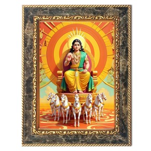 Lord surya Digital Print Photo 8.7x10.7 inches (I6002) - Vibrant Religious Wall Art for Home or Office Decor. Lord surya Digital Print Photo 8.7x10.7 inches (I6002) - Vibrant Religious Wall Art for Home or Office Decor.