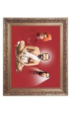 Swami Vivekananda, Sri Ramakrishna and Maa Sarada Big Photo Frame - 20x24 Inches for Home & Office Decoration