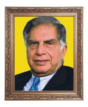 Mr. Ratan tata Big Photo Frame - 16x20 Inches for Home & Office Decoration