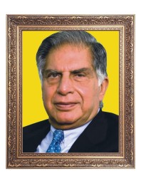 Mr. Ratan tata Big Photo Frame - 18x22 Inches for Home & Office Decoration