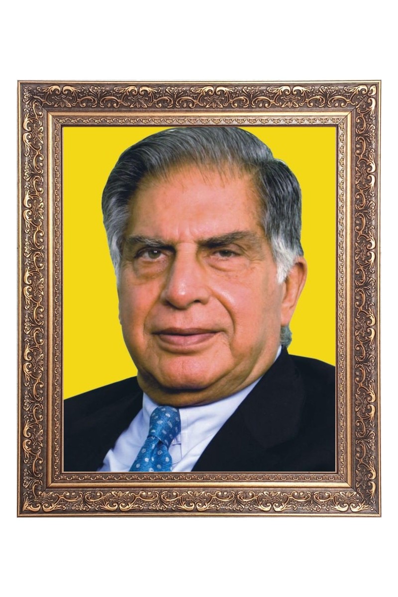 Mr. Ratan tata Big Photo Frame - 20x24 Inches for Home & Office Decoration