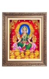 Maa Lakshmi (Laxmi) Big Photo Frame - 16x20 Inches for Home & Office Decoration