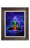 Mediation Healing Chakra Big Photo Frame - 20x24 Inches for Home & Office Decoration