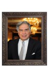 Sri ratan tata Big Photo Frame - 20x24 Inches for Home & Office Decoration
