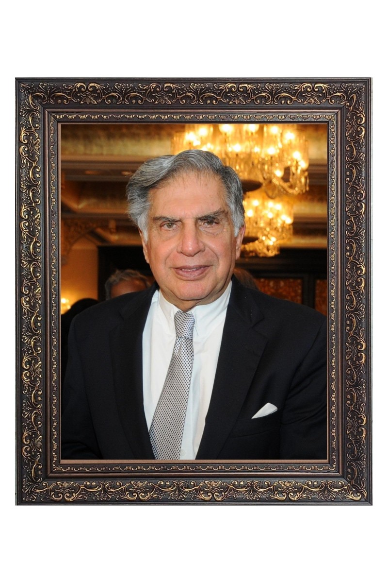 Sri ratan tata Big Photo Frame - 20x24 Inches for Home & Office Decoration