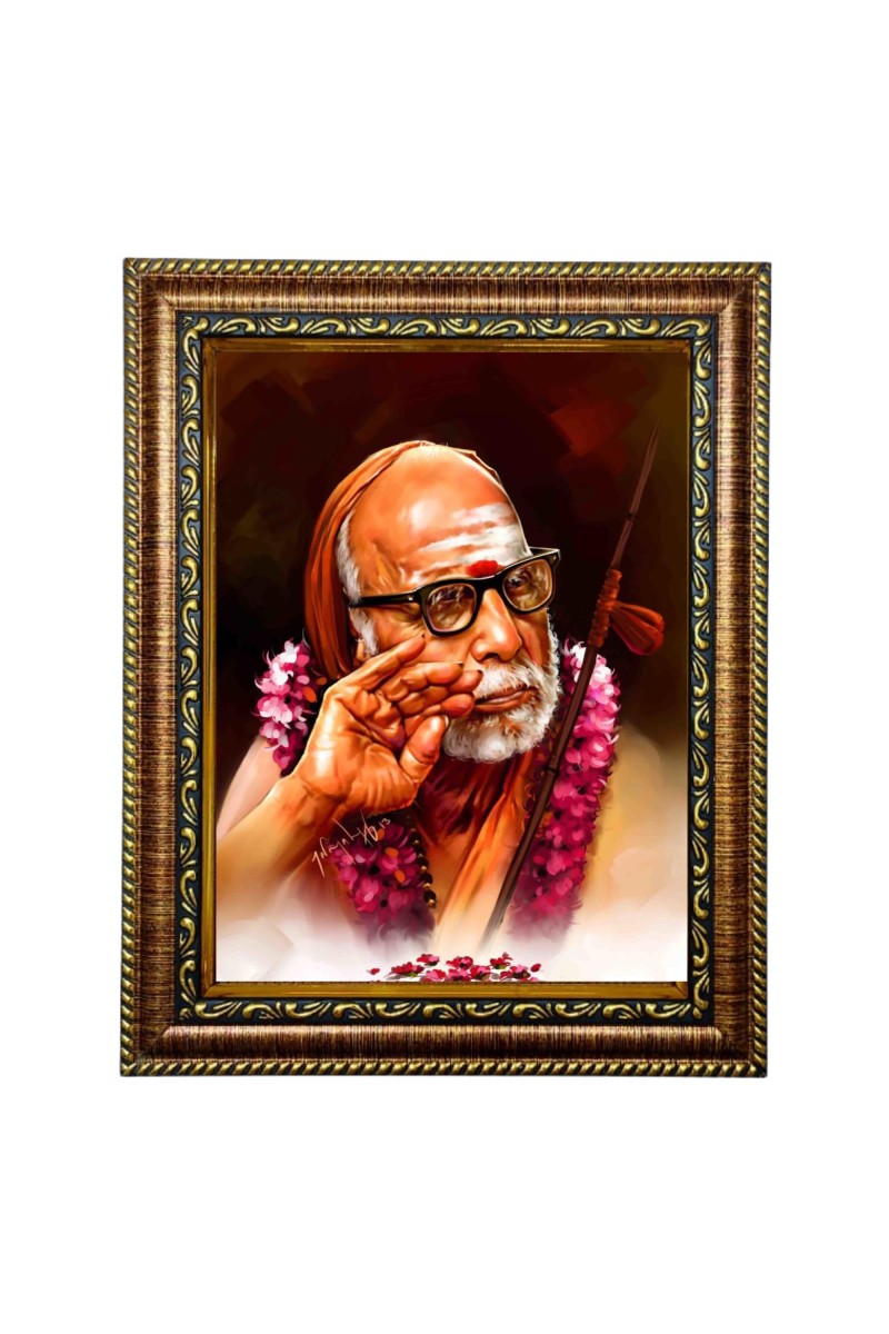 HI Tech Sale Chandrasekharendra Saraswati Mahaswamigal frame photo (7 x 9)