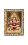 Lord Hanuman Digital Print Photo 6.7x8.7 inches - Vibrant Religious Wall Art for Home or Office Decor.