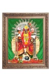 Maa Dakshineswar Kali Big Photo Frame - 16x20 Inches for Home & Office Decoration