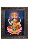 Mata Lakshmi (Laxmi) Big Photo Frame - 16x20 Inches for Home & Office Decoration