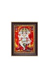 Sri Panchmukhi Hanuman Digital Print Photo 6.7x8.7 inches - Vibrant Religious Wall Art for Home, Office and Temple Decor.