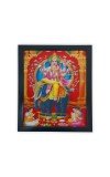 Hitech Biswakarma 3D Laminated Photo Frame - Perfect Décor for Walls, Tables, and Sacred Spaces. Great for Gifts, Puja, and Elevating Living Room Ambiance