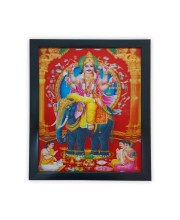 Hitech Biswakarma 3D Laminated Photo Frame - Perfect Décor for Walls, Tables, and Sacred Spaces. Great for Gifts, Puja, and Elevating Living Room Ambiance