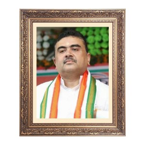 Sri Suvendu Adhikari Big Photo Frame - 16x20 Inches for Home & Office Decoration