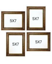 HI Tech Sales Combo Of Beautiful Personalised Photo Frames Of 4 (7X9 inch) for Tabletop And Wall mount