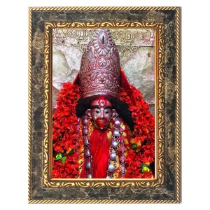 Maa Tara Digital Print Photo 12.7x14.7 inches (I6134) - Vibrant Religious Wall Art for Home or Office Decor.