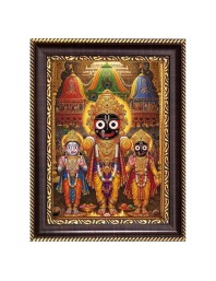 Jai Jagannath Digital Print Photo 6.7x8.7 inches - Vibrant Religious Wall Art for Home or Office Decor.