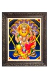 God Sri Lakshmi Narasimha Big Photo Frame - 20x24 Inches for Home & Office Decoration