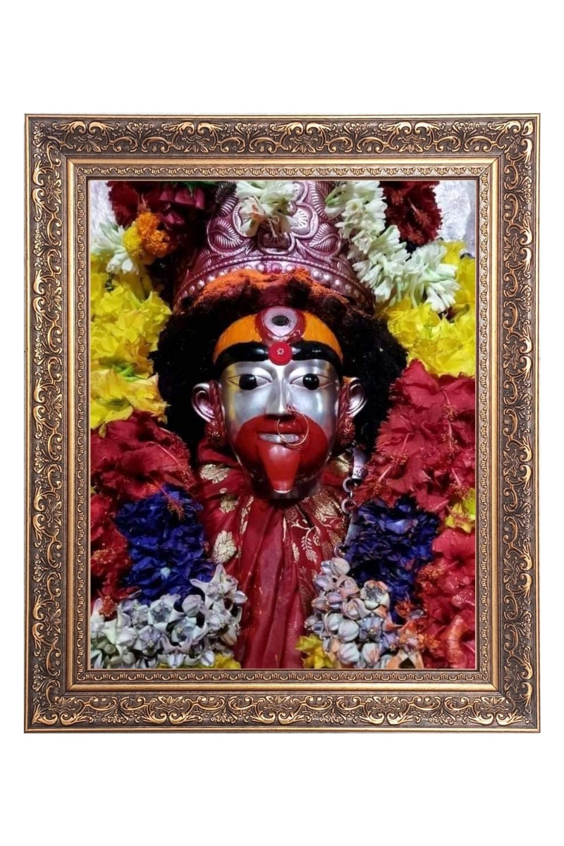Maa Tara Big Photo Frame - 18x22 Inches for Home & Office Decoration